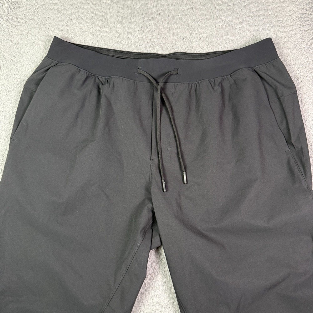 Lululemon Zeroed In Slim-Fit Pants Mens XL Black Drawstring Jogger Gym